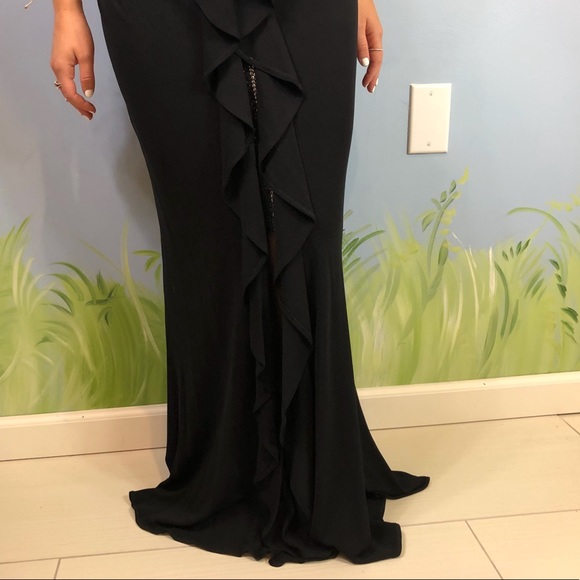 Orna Farho Black Gown - Picture 4 of 6